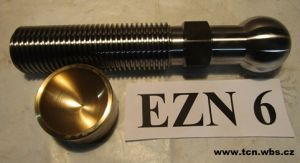 EZN 6  – kulový šroub + šošovka Al bronz 