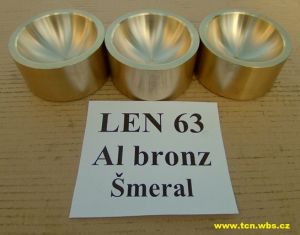 LEN 63 - AlBronz  – šošovka (miska) 