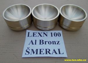 LEXN 100 - AlBronz  – šošovka (miska) 