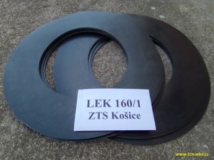 LEK 160/1 – Pryžová membrána : brzda